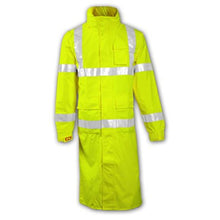 Load image into Gallery viewer, Tingley C24122 - Safety Green Hi-Viz Rain Jacket | Front View 2
