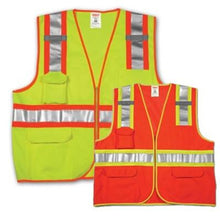 Load image into Gallery viewer, Tingley V73852/V73859 - Surveyor Safety Vests | Front Flat View
