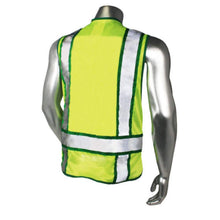 Load image into Gallery viewer, Radians LHV-3G-GCS – Green Trim Breakaway Safety Vest | Back Right View 

