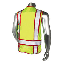 Load image into Gallery viewer, Radians LHV-3G-RCS – Red Trim Breakaway Safety Vest | Back Right View 
