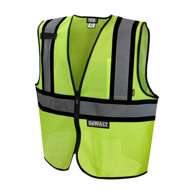 Radians DSV221 - Safety Green ANSI Class 2 Safety Vest | Front Left View