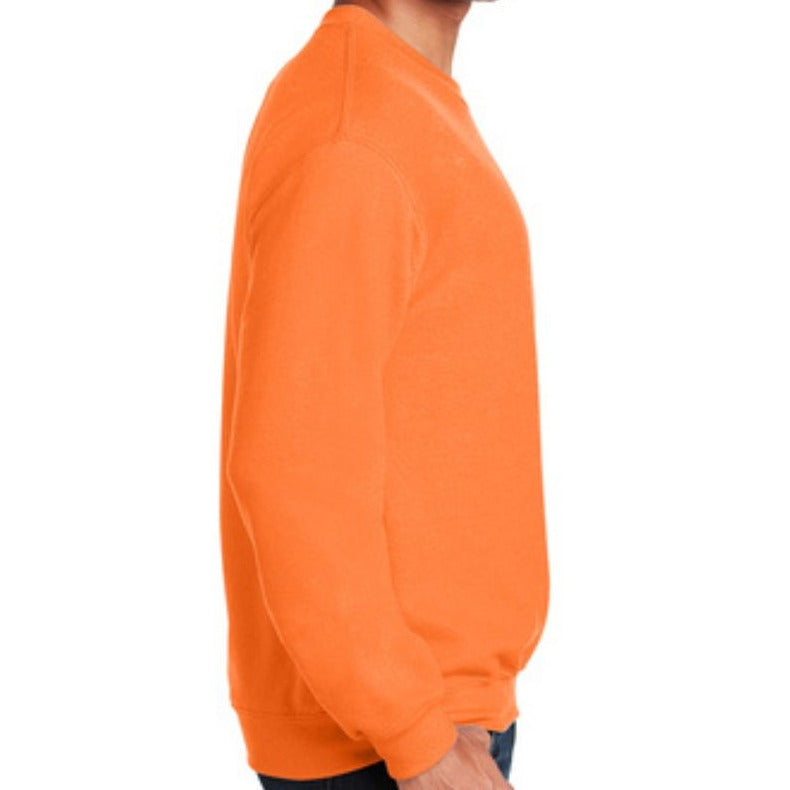 Gildan 18000 High Visibility Crewneck Sweatshirt | Hi-Viz.com