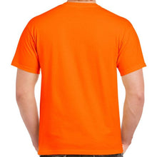 Load image into Gallery viewer, 4X, Gildan, Hi-Viz, Short Sleeve Safety Orange T-Shirt [2000]
