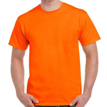Load image into Gallery viewer, Medium, Gildan, Hi-Viz, Short Sleeve Safety Orange T-Shirt [2000]
