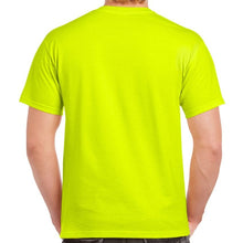 Load image into Gallery viewer, 3X, Gildan, Hi-Viz, Short Sleeve Safety Green T-Shirt [2000]

