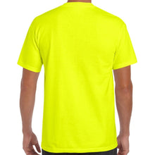 Load image into Gallery viewer, Medium, Gildan Short Sleeve Safety Green Pocket T-Shirt [2300]
