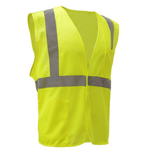 Load image into Gallery viewer, GSS 1003 - Safety Green ANSI Class 2 Safety Vests | Front Right View
