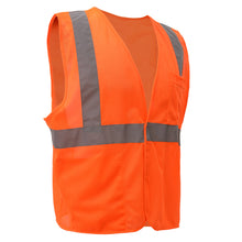 Load image into Gallery viewer, GSS 1004 - Safety Orange ANSI Class 2 Safety Vests | Front Right View
