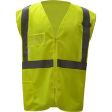 Load image into Gallery viewer, GSS 1009 – Safety Green ANSI Class 2 Safety Vest | Front View 
