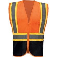 Load image into Gallery viewer, GSS 1106 – Safety Orange ANSI Class 2 Safety Vest | Front View    
