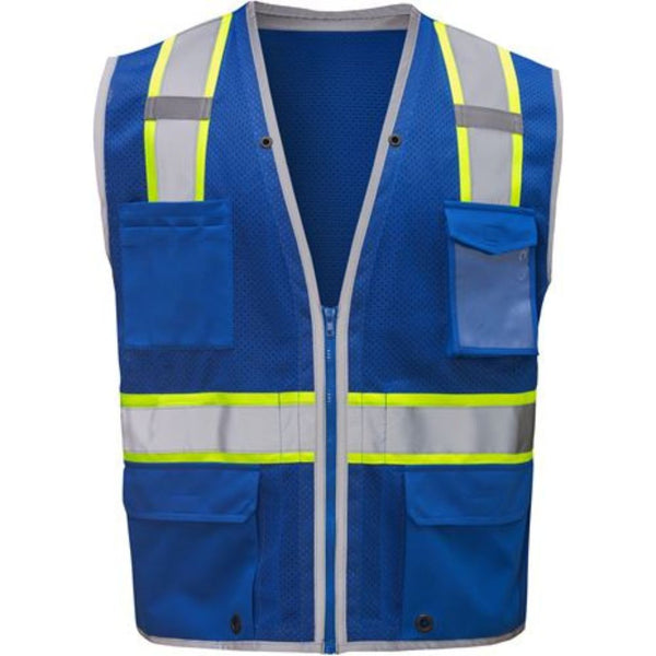 GSS 1713 Blue Hype-Lite Heavy-Duty Vest