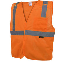 Load image into Gallery viewer,  GSS 1802 – Safety Orange Breakaway Safety Vest | Front Left View 
