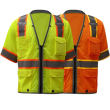 Load image into Gallery viewer, GSS 2701/2702 – Surveyor Safety Vests | Main View       
