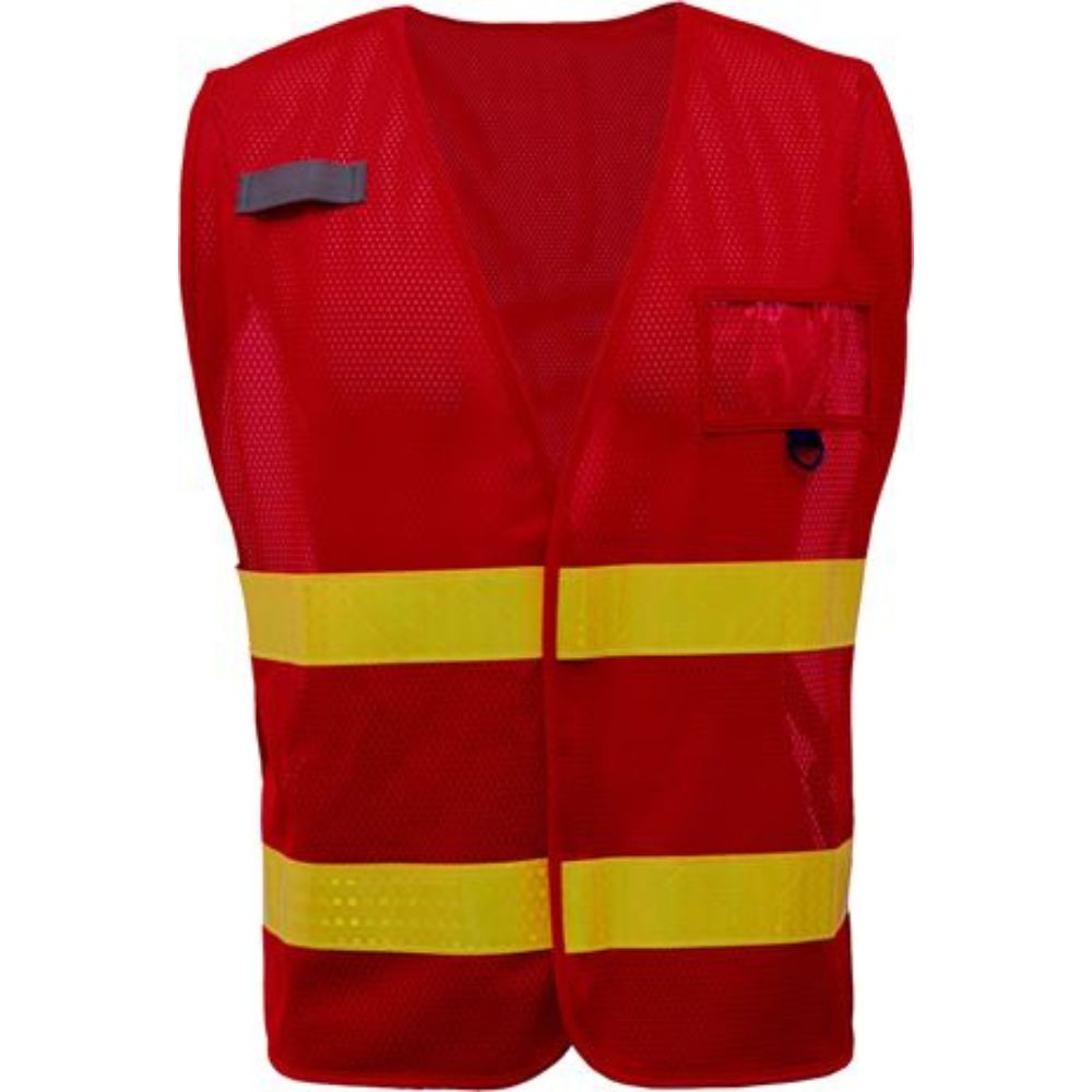 GSS 3114 - Red Multi-Use Utility Vest | Front View