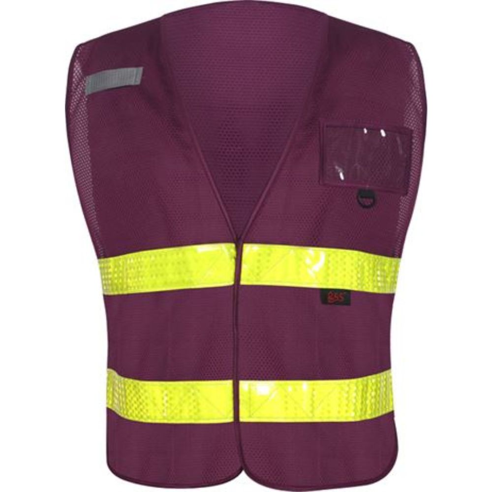 GSS 4118 - Purple Safety Vests | Front View    