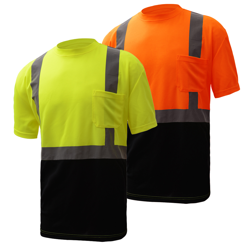 Mymixtrendz Hi Viz T-shirt Da Lavoro Di Sicurezza Ad Alta - Foto 8