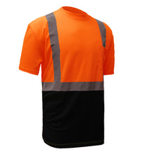 Load image into Gallery viewer, GSS 5112 - Safety Orange Hi-Viz Short Sleeve Shirt | Front Right View
