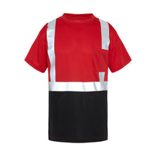 Load image into Gallery viewer, GSS 5124 - Red Hi-Viz Short Sleeve Shirt | Front View
