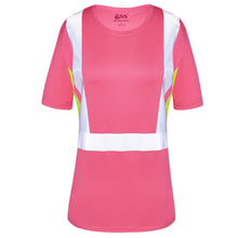 Load image into Gallery viewer, GSS 5126 - Pink Hi-Viz Women&#39;s Shirt | Front View
