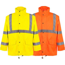 Load image into Gallery viewer, GSS 6001/6002 - Hi-Viz Rain Jackets | Main View 
