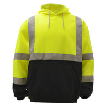 Load image into Gallery viewer, GSS 7001 - Safety Green ANSI Class 3 Sweatshirt | Front View
