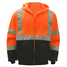 Load image into Gallery viewer, GSS 7004 - Safety Orange ANSI Class 3 Sweatshirt | Front View
