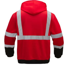 Load image into Gallery viewer, GSS 7014 - Red Safety Vests | Back View       
