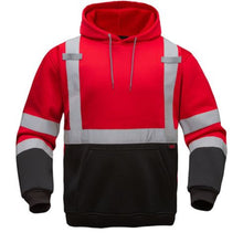 Load image into Gallery viewer, GSS 7014 - Red Safety Vests | Front View    
