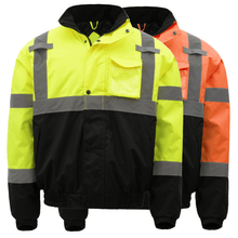 Load image into Gallery viewer, GSS 8001/8002 - Hi-Viz Bomber Jackets | Main View
