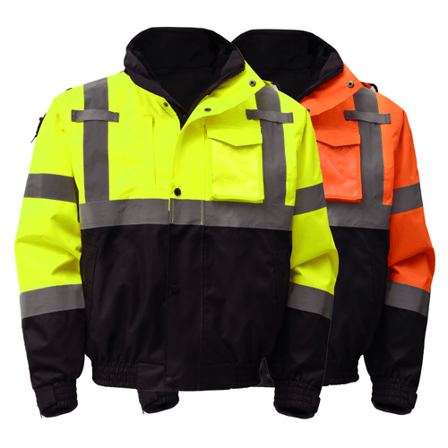 GSS 8003/8004 - Hi-Viz Bomber Jackets | Main View