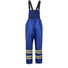 Load image into Gallery viewer, GSS FR6110 – Blue High Visibility Rain Pants | Back View    
