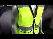 Load and play video in Gallery viewer, Radians SV59Z-2, Class 2 Heavy-Duty Surveyor Vest w/Zipper
