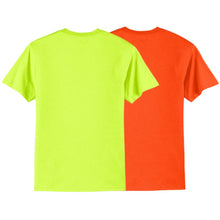 Load image into Gallery viewer, Port &amp; Company PC55 – Hi-Viz Short Sleeve Shirts | Main View 
