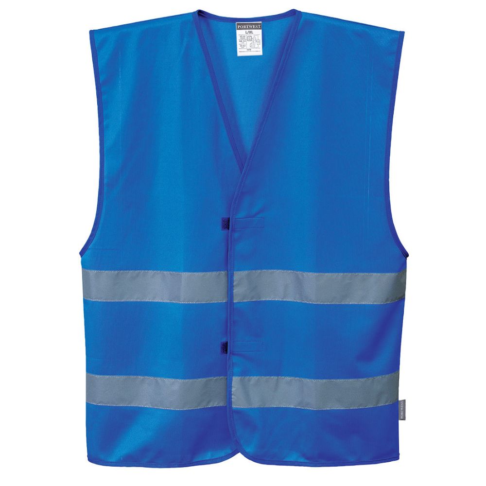 Audire♡Frill smart vest(Navy)S Portwest F374 Royal Blue MeshAir Iona Vest | Hi-Viz.com