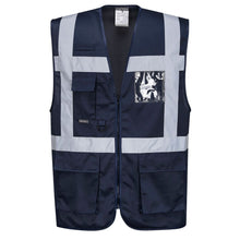 Load image into Gallery viewer, PTW UF476 - Blue Safety Vest | Front View    
