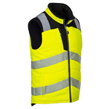 Load image into Gallery viewer, Portwest PW374 - Safety Green Hi-Viz Bomber Jacket | Front Right View
