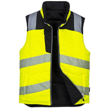 Load image into Gallery viewer, Portwest PW374 - Safety Green Hi-Viz Bomber Jacket | Front View
