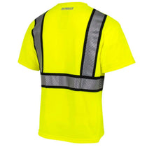 Load image into Gallery viewer, Radians DST911 – Safety Green FR High Visibility Shirts | Back Right view 
