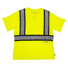 Load image into Gallery viewer, Radians DST911 – Safety Green FR High Visibility Shirts | Front Flat view 
