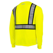 Load image into Gallery viewer, Radians DST921 – Safety Green FR High Visibility Shirts | Back Right view 
