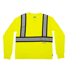 Load image into Gallery viewer, Radians DST921 – Safety Green FR High Visibility Shirts | Front Flat view 
