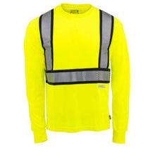 Load image into Gallery viewer,  Radians DST921 – Safety Green FR High Visibility Shirts | Front view 
