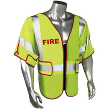 Load image into Gallery viewer, Radians LHV-PS3-DSZR-FR – Red Trim Fire Safety Vest | Front View    
