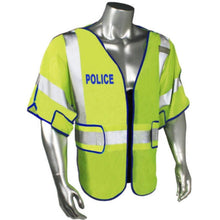 Load image into Gallery viewer, Radians LHV-PS3-DSZR-POL– Blue Trim Police Safety Vest | Front View    
