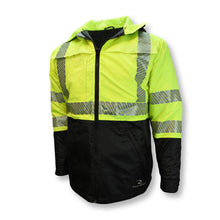 Load image into Gallery viewer, Radians SJ04-3SGR - Safety Green ANSI Class 3 Sweatshirt | Front Left View
