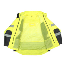 Load image into Gallery viewer, Radians SJ410B-3ZGS - Safety Green Hi-Viz Parka | Front View Open Shell
