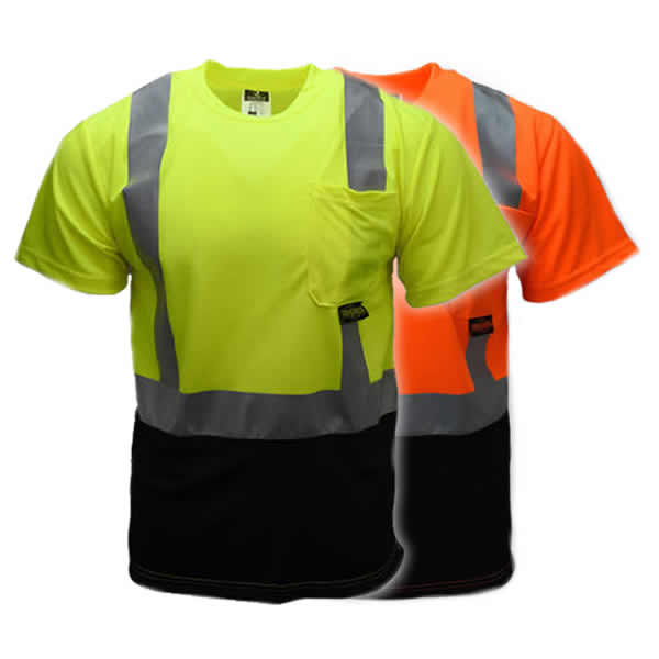 Mymixtrendz Hi Viz T-shirt Da Lavoro Di Sicurezza Ad Alta - Foto 10