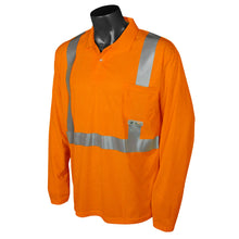 Load image into Gallery viewer, Radians ST22-2POS - Safety Orange Hi-Viz Polo Shirt | Front View
