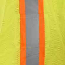 Load image into Gallery viewer, Radians SV22-3ZGM - Safety Green ANSI Class 3 Safety Vest | Pocket View
