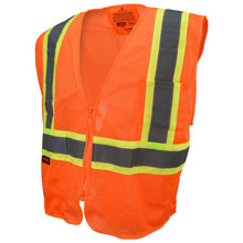 Load image into Gallery viewer, Radians SV225-2ZOM - Safety Orange ANSI Class 2 Safety Vest | Front Left View
